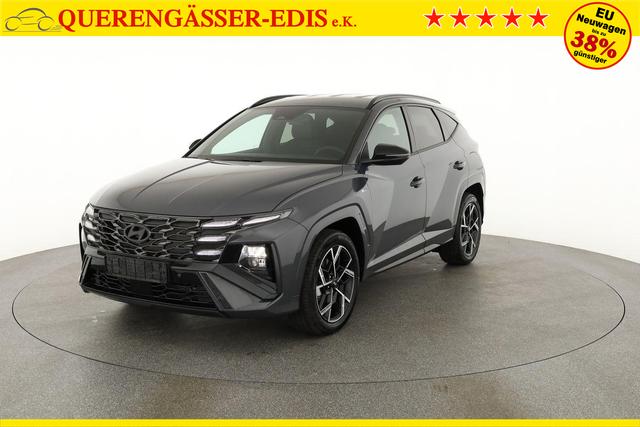 Hyundai TUCSON 1.6 T-GDI DCT 4WD N-LINE, AHK, el. Klappe, Teilleder, Navi, Kamera, ACC 