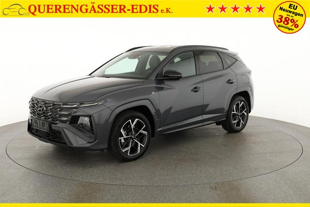 Hyundai TUCSON 1.6 T-GDI DCT 4WD N-LINE, AHK, el. Klappe, Teilleder, Navi, Kamera, ACC 