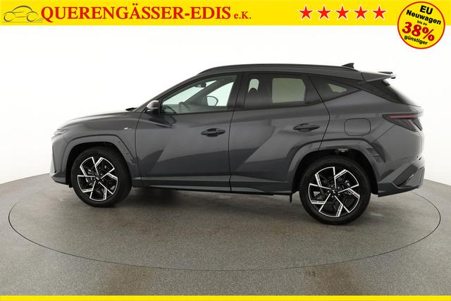 Hyundai TUCSON 1.6 T-GDI DCT 4WD N-LINE, AHK, el. Klappe, Teilleder, Navi, Kamera, ACC 
