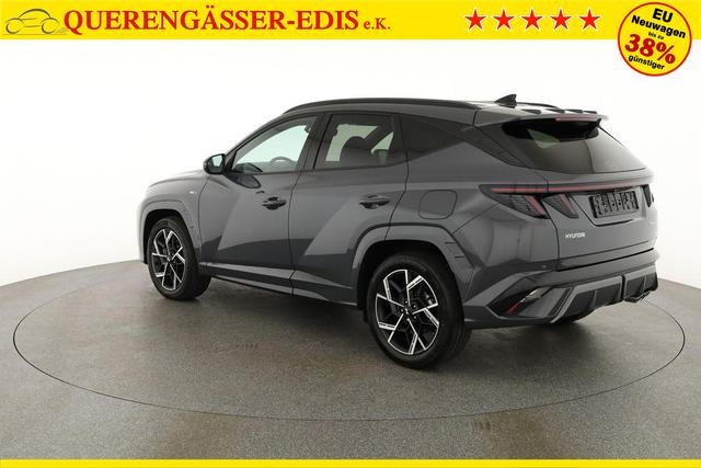 Hyundai TUCSON 1.6 T-GDI DCT 4WD N-LINE, AHK, el. Klappe, Teilleder, Navi, Kamera, ACC 
