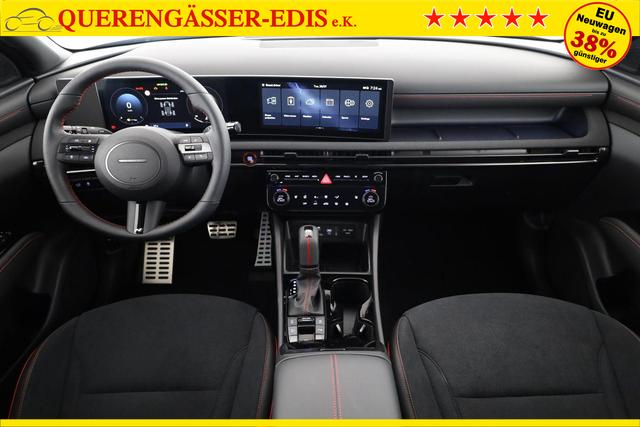 Hyundai TUCSON 1.6 T-GDI DCT 4WD N-LINE, el. Klappe, Teilleder, Navi, Kamera, ACC 