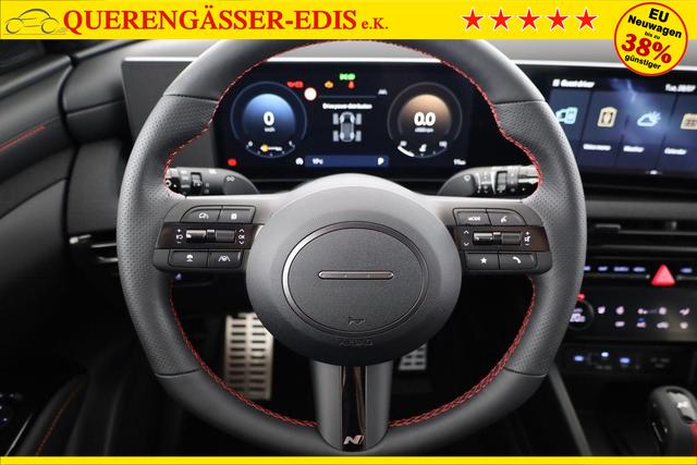 Hyundai TUCSON 1.6 T-GDI DCT 4WD N-LINE, el. Klappe, Teilleder, Navi, Kamera, ACC 