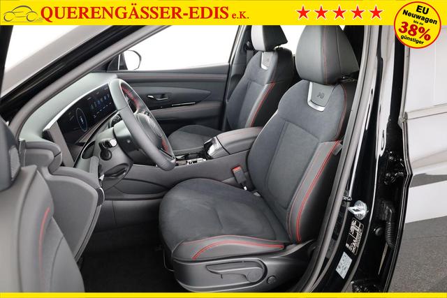 Hyundai TUCSON 1.6 T-GDI DCT 4WD N-LINE, el. Klappe, Teilleder, Navi, Kamera, ACC 