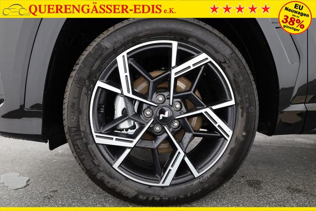 Hyundai TUCSON 1.6 T-GDI DCT 4WD N-LINE, el. Klappe, Teilleder, Navi, Kamera, ACC 