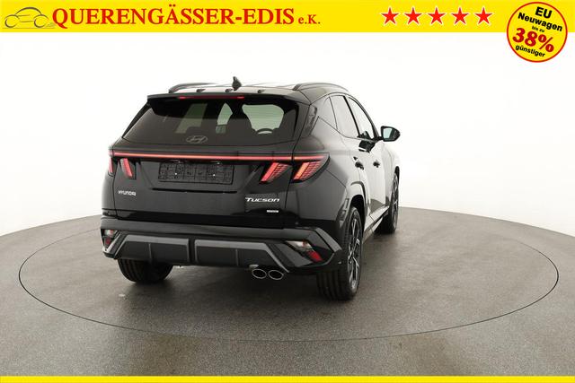 Hyundai TUCSON 1.6 T-GDI DCT 4WD N-LINE, el. Klappe, Teilleder, Navi, Kamera, ACC 