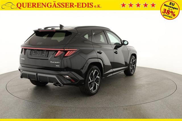 Hyundai TUCSON 1.6 T-GDI DCT 4WD N-LINE, el. Klappe, Teilleder, Navi, Kamera, ACC 