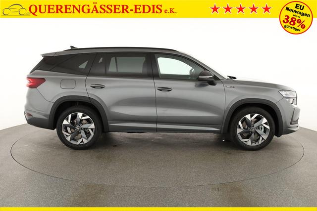 Skoda Kodiaq 1.5 TSI mHEV 110 kW Sportline DSG Sportline, AHK, Navi, Matrix, el. Klappe, Side, Winter, 19-Zoll 