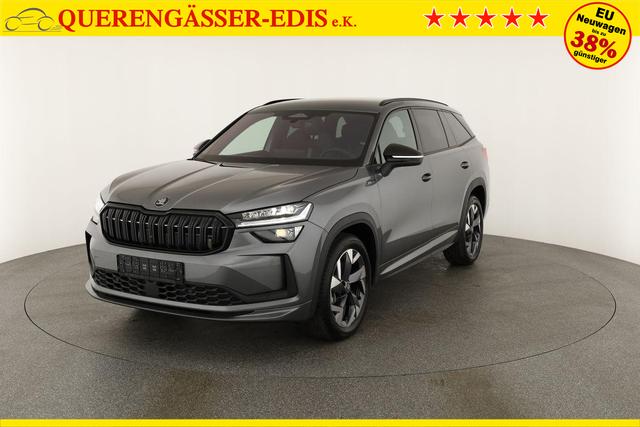 Skoda Kodiaq 2.0 TDI 110 kW Sportline DSG Sportline, 7-Sitzer, AHK, Navi, Matrix, Kamera, Side, el. Klappe, 19-Zoll 