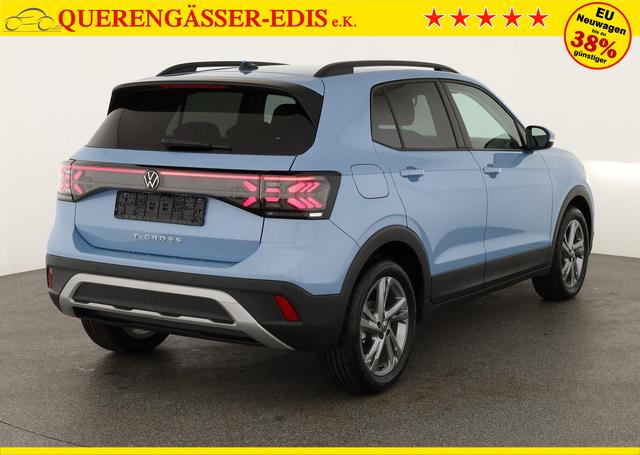 Volkswagen T-Cross 1.0 TSI 85 kW Life DSG Life, AHK, IQ.Light, Kamera, ACC, Side, Winter, 17-Zoll 