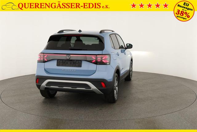 Volkswagen T-Cross 1.0 TSI 85 kW Life DSG Life, AHK, IQ.Light, Kamera, ACC, Side, Winter, 17-Zoll 