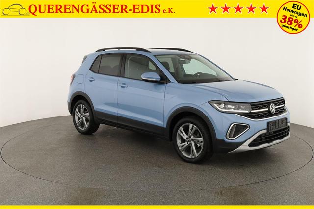 Volkswagen T-Cross 1.0 TSI 85 kW Life DSG Life, AHK, IQ.Light, Kamera, ACC, Side, Winter, 17-Zoll 