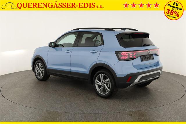Volkswagen T-Cross 1.0 TSI 85 kW Life DSG Life, AHK, IQ.Light, Kamera, ACC, Side, Winter, 17-Zoll 