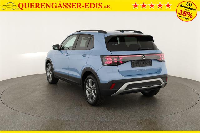 Volkswagen T-Cross 1.0 TSI 85 kW Life DSG Life, AHK, IQ.Light, Kamera, ACC, Side, Winter, 17-Zoll 