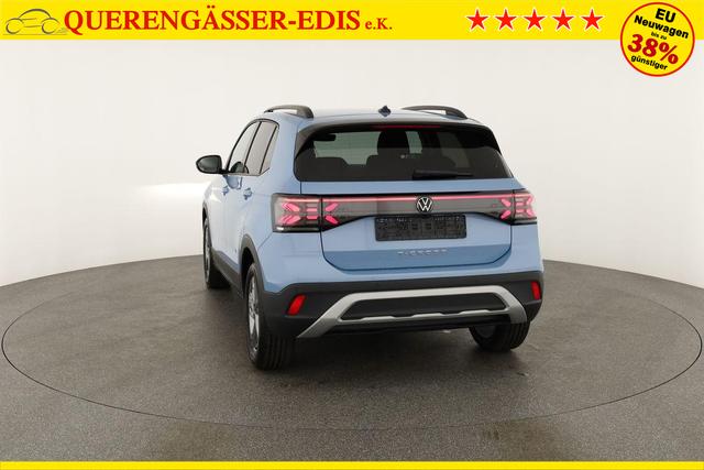 Volkswagen T-Cross 1.0 TSI 85 kW Life DSG Life, AHK, IQ.Light, Kamera, ACC, Side, Winter, 17-Zoll 