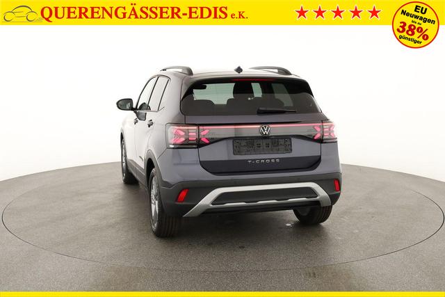 Volkswagen T-Cross 1.0 TSI 85 kW Life DSG Life, AHK, IQ.Light, Kamera, ACC, Side, Winter, 17-Zoll 