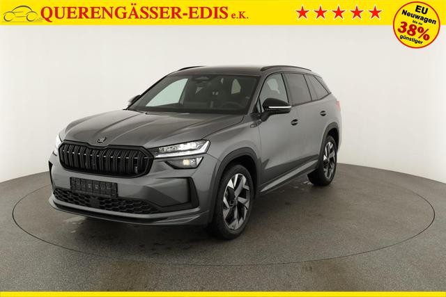 Skoda Kodiaq 2.0 TDI 142 kW 4x4 Sportline DSG Sportline, AHK, Navi, Matrix, el. Klappe, Side, Winter, 19-Zoll 