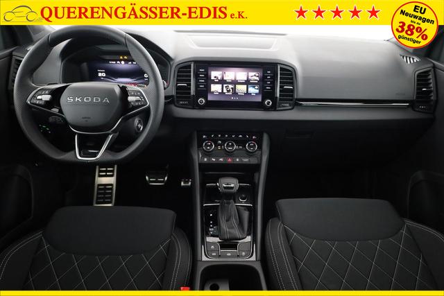 Skoda Karoq Sportline 1.5 TSI DSG Sportline, Pano, AHK, Navi, CANTON, Matrix, AreaView, Side, Kamera, el. Klappe, FS-beheizbar, 5 J.-Garantie 