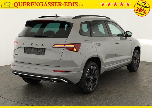 Skoda Karoq Sportline 1.5 TSI DSG Sportline, Pano, AHK, Navi, CANTON, Matrix, AreaView, Side, Kamera, el. Klappe, FS-beheizbar, 5 J.-Garantie 