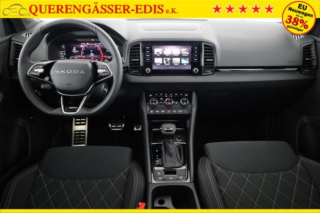 Skoda Karoq Sportline 1.5 TSI DSG Sportline, Pano, AHK, Navi, CANTON, Matrix, AreaView, Side, Kamera, el. Klappe, FS-beheizbar, 5 J.-Garantie 