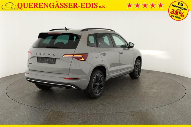 Skoda Karoq Sportline 1.5 TSI DSG Sportline, Pano, AHK, Navi, CANTON, Matrix, AreaView, Side, Kamera, el. Klappe, FS-beheizbar, 5 J.-Garantie 
