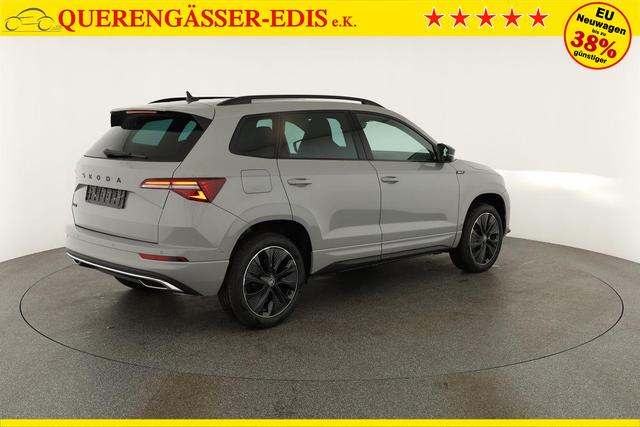Skoda Karoq Sportline 1.5 TSI DSG Sportline, Pano, AHK, Navi, CANTON, Matrix, AreaView, Side, Kamera, el. Klappe, FS-beheizbar, 5 J.-Garantie 