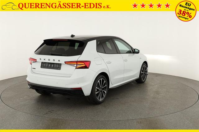 Skoda Fabia Monte Carlo 1.5 TSI DSG Carlo, Ladeboden, LED, Kamera, App-Connect, 17-Zoll 