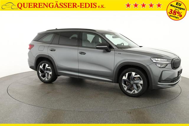 Skoda Kodiaq 2.0 TDI 142 kW 4x4 Sportline DSG Sportline, Pano, AHK, Navi, Matrix, Side, Kamera, 19-Zoll, 4 J.-Garantie 