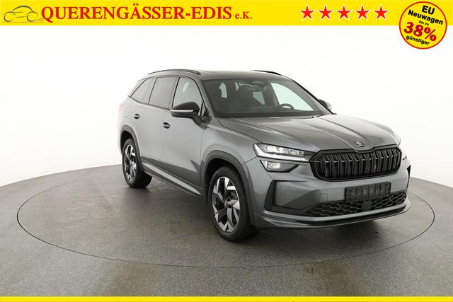 Skoda Kodiaq 2.0 TDI 142 kW 4x4 Sportline DSG Sportline, Pano, AHK, Navi, Matrix, Side, Kamera, 19-Zoll, 4 J.-Garantie 