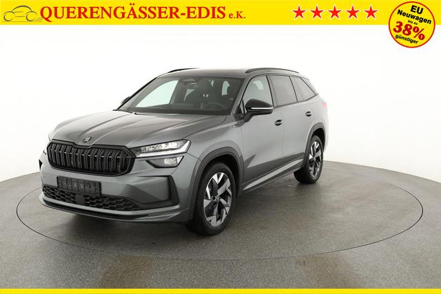 Skoda Kodiaq 2.0 TDI 142 kW 4x4 Sportline DSG Sportline, Pano, AHK, Navi, Matrix, Side, Kamera, 19-Zoll, 4 J.-Garantie 