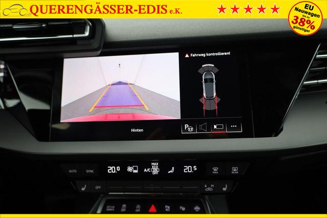 Audi A3 Sportback TFSI 110 kW S line 35 S-tronic S-LINE, AHK, Matrix, Navi, el. Klappe, Kamera, 3 J.-Garantie 