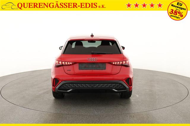 Audi A3 Sportback TFSI 110 kW S line 35 S-tronic S-LINE, AHK, Matrix, Navi, el. Klappe, Kamera, 3 J.-Garantie 