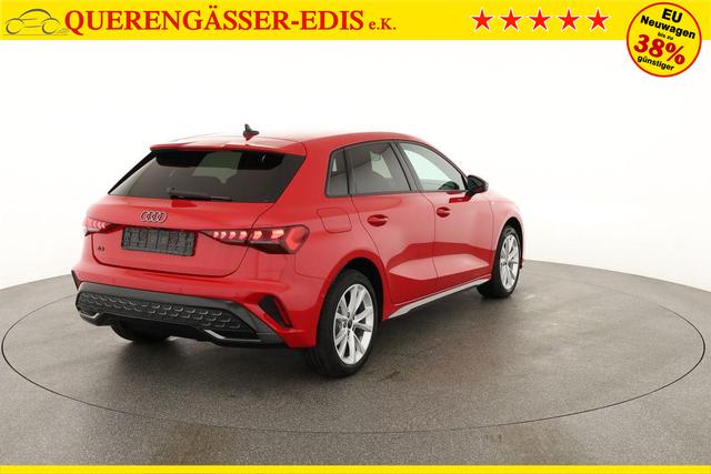 Audi A3 Sportback TFSI 110 kW S line 35 S-tronic S-LINE, AHK, Matrix, Navi, el. Klappe, Kamera, 3 J.-Garantie 