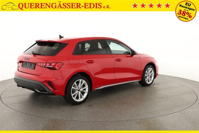 Audi A3 Sportback TFSI 110 kW S line 35 S-tronic S-LINE, AHK, Matrix, Navi, el. Klappe, Kamera, 3 J.-Garantie 