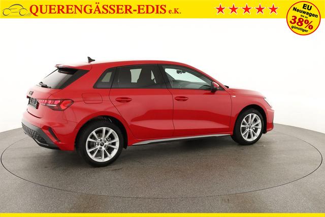 Audi A3 Sportback TFSI 110 kW S line 35 S-tronic S-LINE, AHK, Matrix, Navi, el. Klappe, Kamera, 3 J.-Garantie 