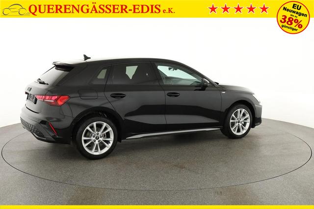 Audi A3 Sportback TFSI 110 kW S line 35 S-tronic S-LINE, AHK, Matrix, Navi, el. Klappe, Kamera, 3 J.-Garantie 