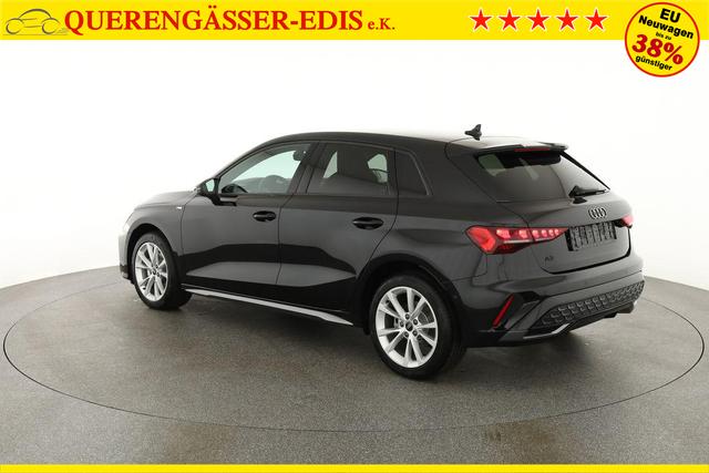 Audi A3 Sportback TFSI 110 kW S line 35 S-tronic S-LINE, AHK, Matrix, Navi, el. Klappe, Kamera, 3 J.-Garantie 