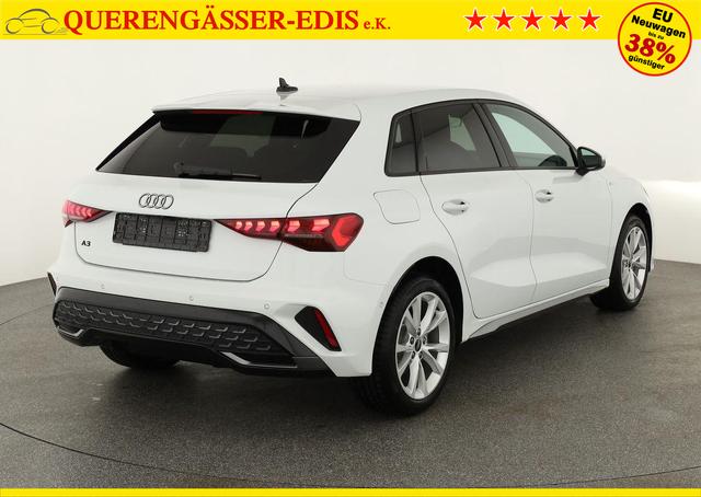 Audi A3 Sportback TFSI 110 kW S line 35 S-tronic S-LINE, AHK, Matrix, Navi, el. Klappe, Kamera, 3 J.-Garantie 