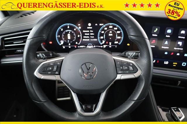 Volkswagen Touareg 3.0 TDI 210 kW 4Motion R-Line V6 Black, Pano, HUD, Leder, Luft, Standheizung 