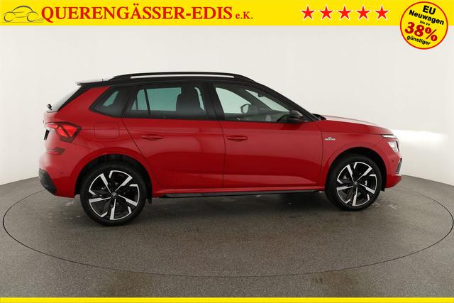Skoda Kamiq Monte Carlo 1.5 TSI DSG Carlo, Pano, AHK, Matrix, Navi, Side, 18-Zoll, 5 J.-Garantie 