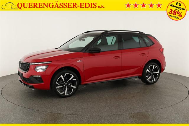 Skoda Kamiq Monte Carlo 1.5 TSI DSG Carlo, Pano, AHK, Matrix, Navi, Side, 18-Zoll, 5 J.-Garantie 