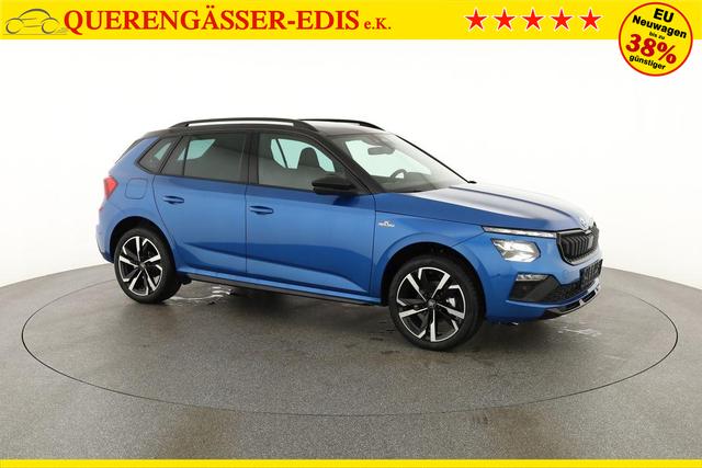 Skoda Kamiq Monte Carlo 1.5 TSI DSG Carlo, Pano, AHK, Matrix, Navi, Side, 18-Zoll, 5 J.-Garantie 