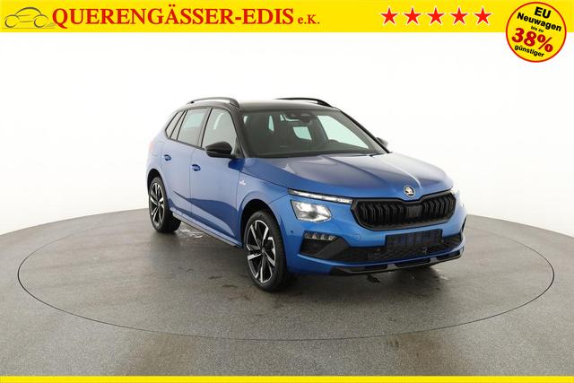 Skoda Kamiq Monte Carlo 1.5 TSI DSG Carlo, Pano, AHK, Matrix, Navi, Side, 18-Zoll, 5 J.-Garantie 