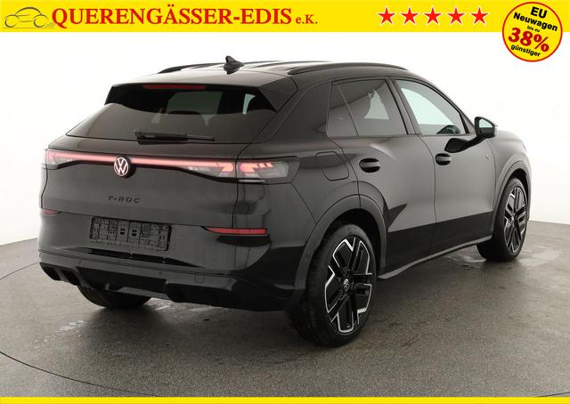 Volkswagen T-Roc 1.5 eTSI 110 kW R-Line DSG Black, AHK, IQ.Light, Kamera, el. Klappe, 19-Zoll 