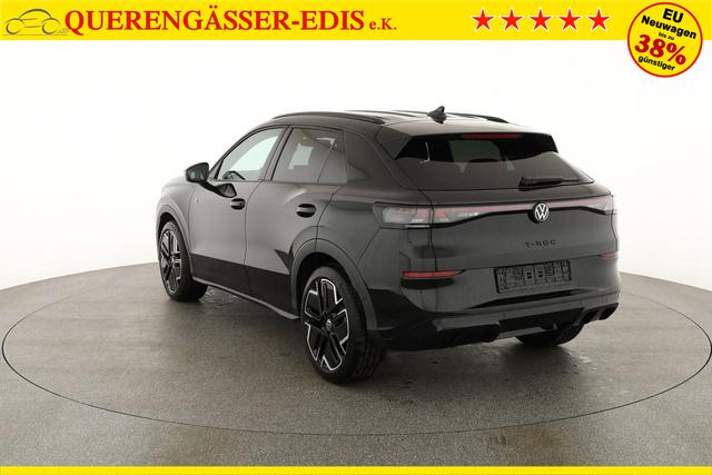 Volkswagen T-Roc 1.5 eTSI 110 kW R-Line DSG Black, AHK, IQ.Light, Kamera, el. Klappe, 19-Zoll 
