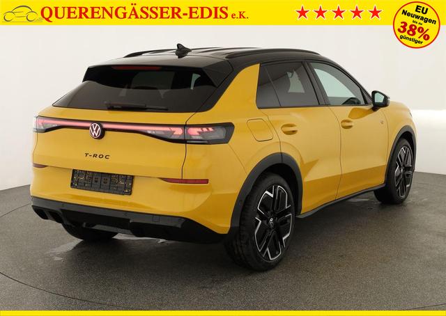 Volkswagen T-Roc 1.5 eTSI 110 kW R-Line DSG Black, AHK, IQ.Light, Kamera, el. Klappe, 19-Zoll 