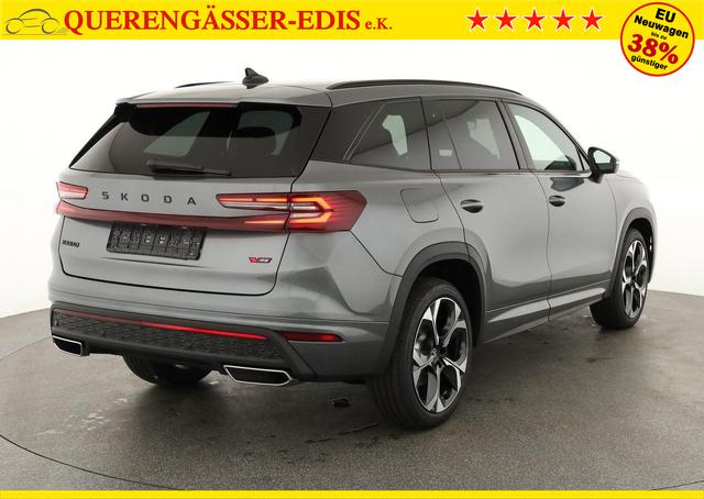 Skoda Kodiaq 2.0 TSI 195 kW 4x4 RS DSG RS, AHK, Navi, Matrix, Canton, Side, FS-beheizbar, el. Klappe, Kamera, 20-Zoll, 5 J.-Garantie 
