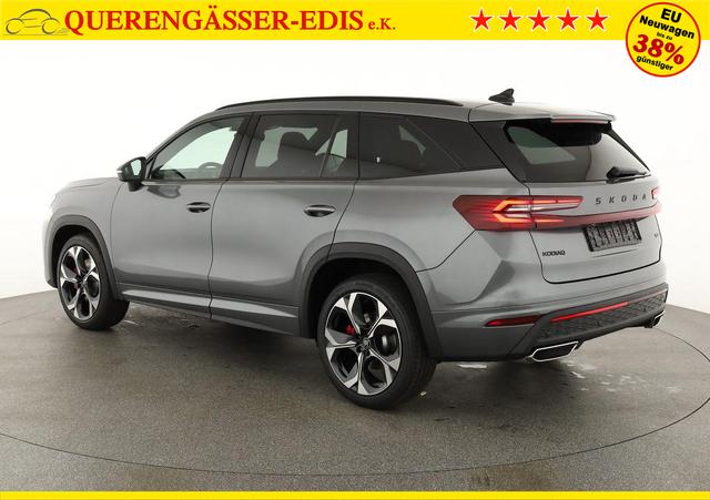 Skoda Kodiaq 2.0 TSI 195 kW 4x4 RS DSG RS, AHK, Navi, Matrix, Canton, Side, FS-beheizbar, el. Klappe, Kamera, 20-Zoll, 5 J.-Garantie 