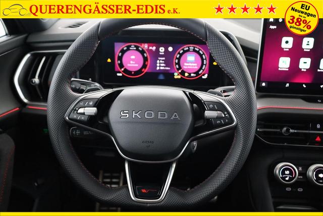 Skoda Kodiaq 2.0 TSI 195 kW 4x4 RS DSG RS, AHK, Navi, Matrix, Canton, Side, FS-beheizbar, el. Klappe, Kamera, 20-Zoll, 5 J.-Garantie 