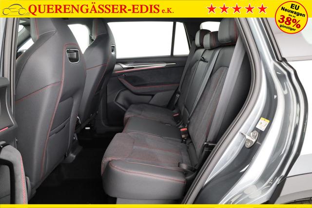 Skoda Kodiaq 2.0 TSI 195 kW 4x4 RS DSG RS, AHK, Navi, Matrix, Canton, Side, FS-beheizbar, el. Klappe, Kamera, 20-Zoll, 5 J.-Garantie 