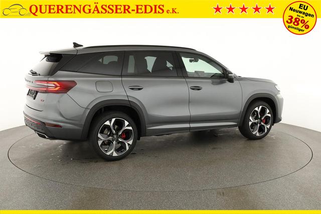Skoda Kodiaq 2.0 TSI 195 kW 4x4 RS DSG RS, AHK, Navi, Matrix, Canton, Side, FS-beheizbar, el. Klappe, Kamera, 20-Zoll, 5 J.-Garantie 